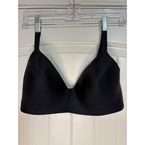 Vanity Fair Black Wireless Bra 72200 36D Seamless Comfort Intimates